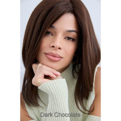 Oakly by Amore wig in Dark Chocolate Image 1