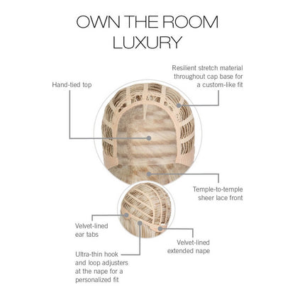 Own The Room Luxury by Gabor (Lace Front-Hand Tied Top Wig)