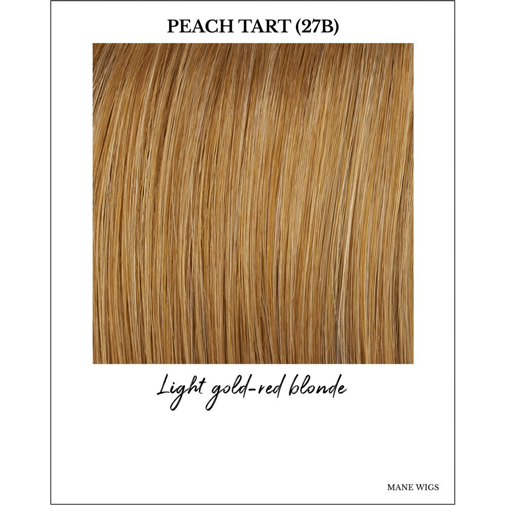 Peach Tart (27B)-Light gold-red blonde