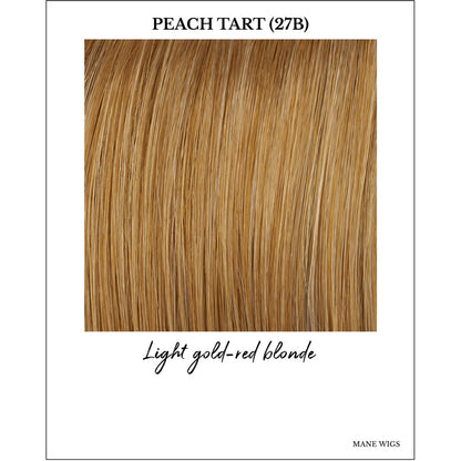 Peach Tart (27B)-Light gold-red blonde