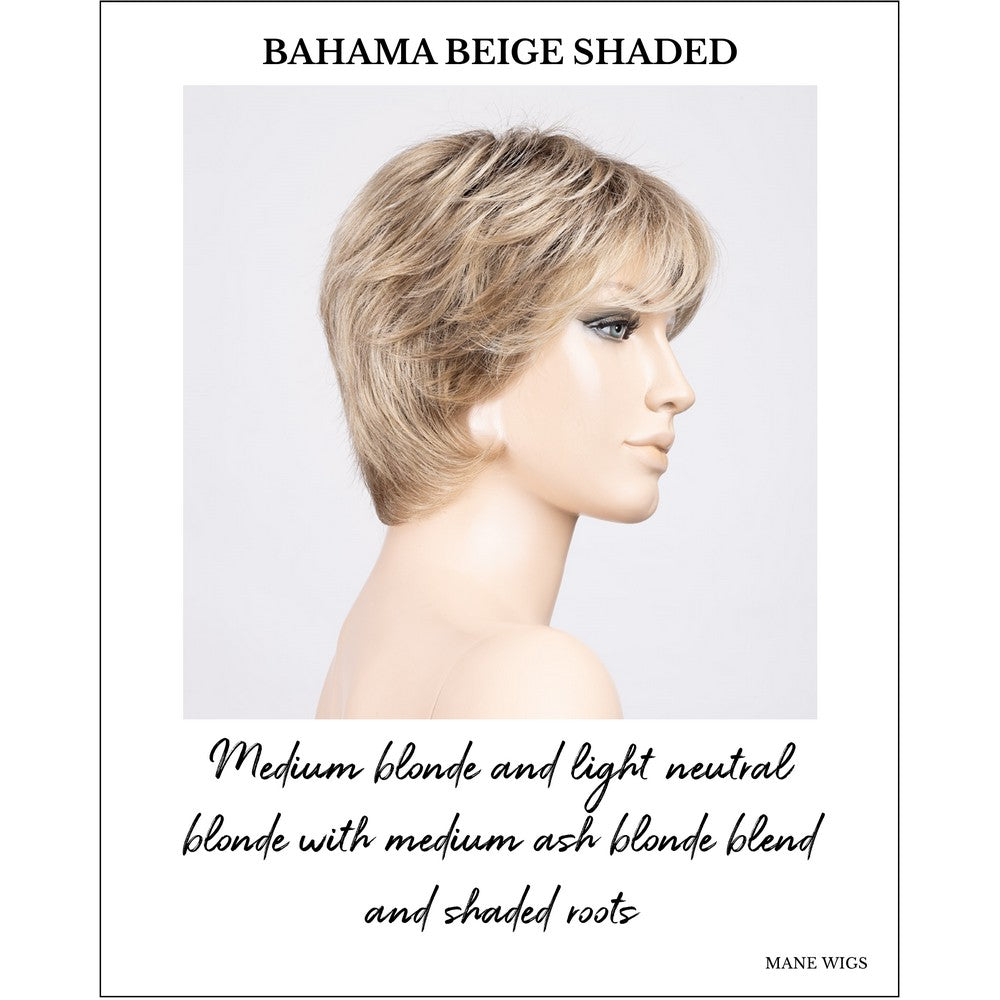 Prima Soft by Ellen Wille in Bahama Beige Shaded-Medium blonde and light neutral blonde with medium ash blonde blend and shaded roots