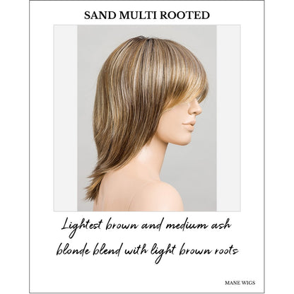 Rainbow by Ellen Wille in Sand Multi Rooted-Lightest brown and medium ash blonde blend with light brown roots