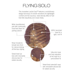 Load image into Gallery viewer, Flying Solo by Raquel Welch Cap Construction
