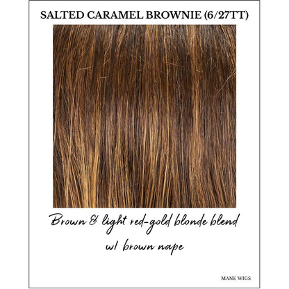 Salted Caramel (FS26/31S6)-Medium natural red brown w/ medium red gold blonde bold highlights, shaded w/ brown