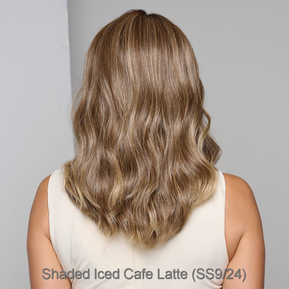 Selfie Mode by Raquel Welch wig in Shaded Iced Cafe Latte (SS9/24) Image 5