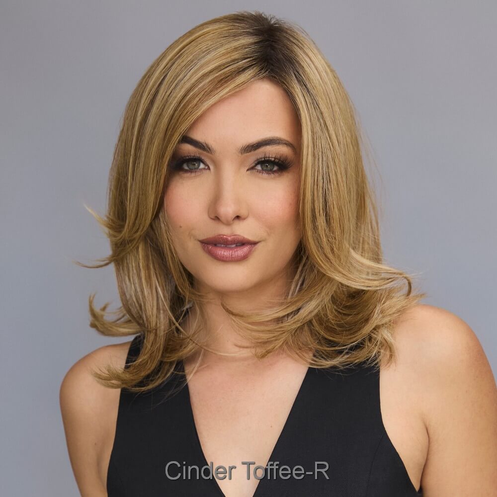 Sophia by Alexander Couture wig in Cinder Toffee-R Image 2