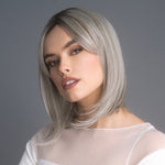 Load image into Gallery viewer, High Heat Mid Straight Topper by Alexander Couture in Silver Brown-MR Image 1
