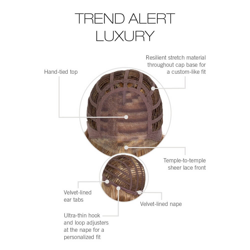 Trend Alert Luxury by Gabor (Lace Front-Hand Tied Top Wig)