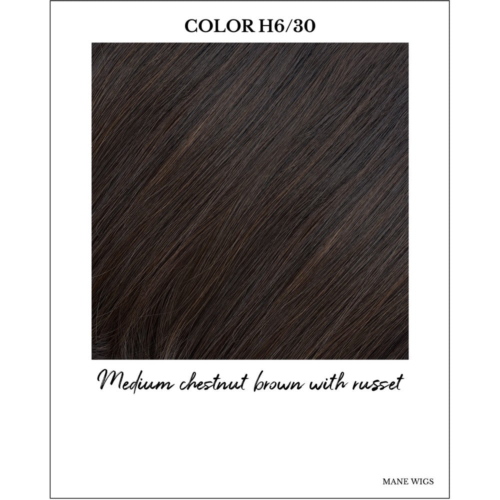 COLOR H6/30-Medium chestnut brown with russet