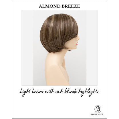 Abbey By Envy in Almond Breeze-Light brown with ash blonde highlights
