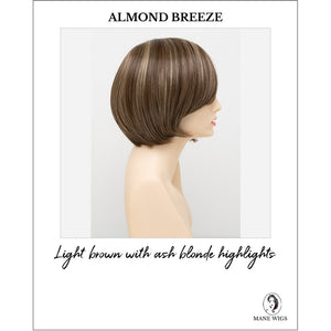 Abbey By Envy in Almond Breeze-Light brown with ash blonde highlights