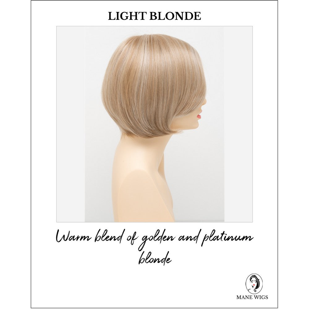 Abbey By Envy in Light Blonde-Warm blend of golden and platinum blonde
