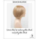 Load image into Gallery viewer, Abbey By Envy in Medium Blonde-Warm blend of medium golden blonde and pale golden blonde
