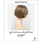 Load image into Gallery viewer, Abbey By Envy in Mocha Frost-Light ash brown with gold blonde highlights
