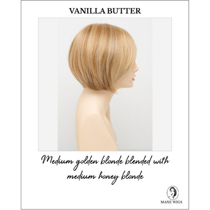 Abbey By Envy in Vanilla Butter-Medium golden blonde blended with medium honey blonde