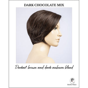 Aletta by Ellen Wille in Dark Chocolate Mix-Darkest brown and dark auburn blend