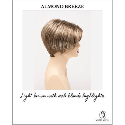 Amy by Envy in Almond Breeze-Light brown with ash blonde highlights