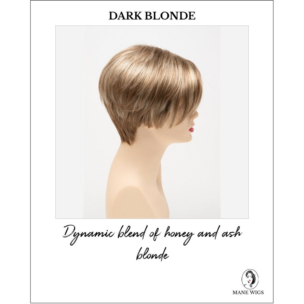 Amy by Envy in Dark Blonde-Dynamic blend of honey and ash blonde