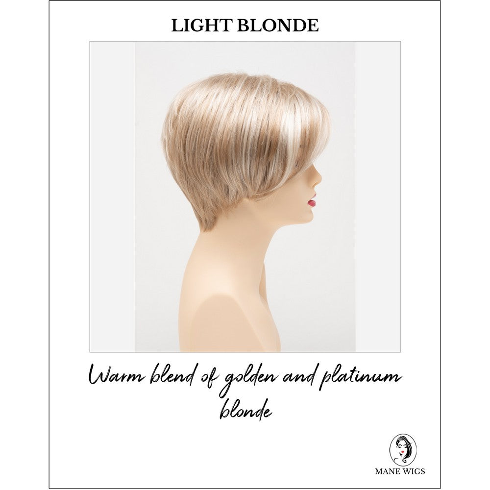 Amy by Envy in Light Blonde-Warm blend of golden and platinum blonde