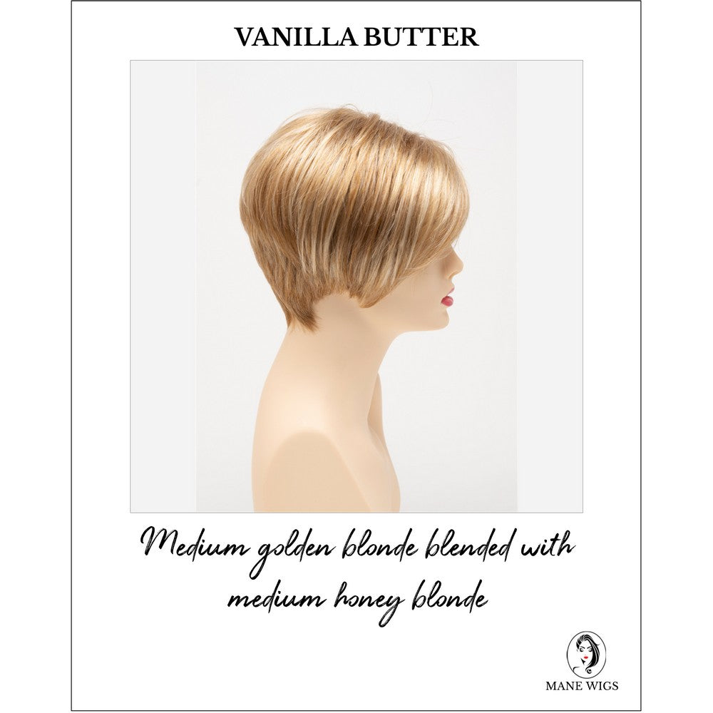 Amy by Envy in Vanilla Butter-Medium golden blonde blended with medium honey blonde