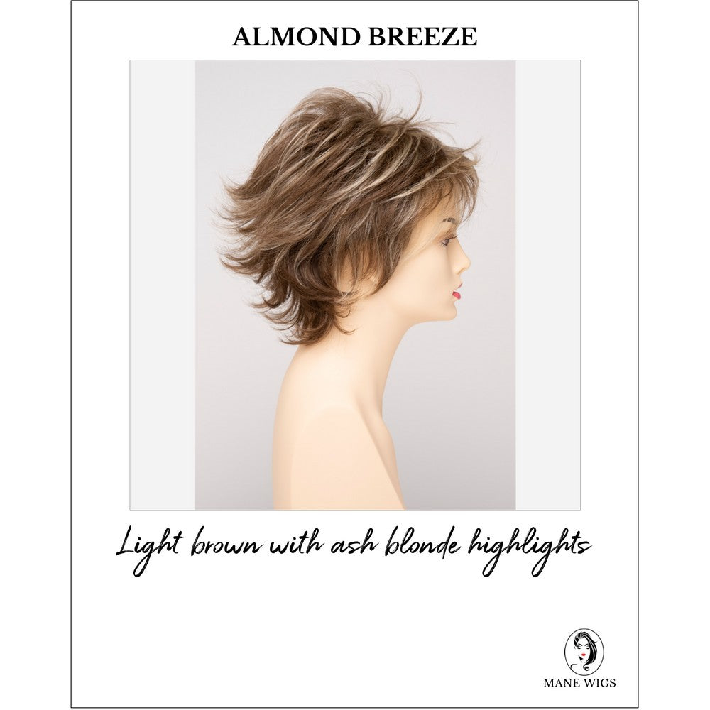 Aria By Envy in Almond Breeze-Light brown with ash blonde highlights