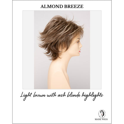 Aria By Envy in Almond Breeze-Light brown with ash blonde highlights