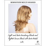 Load image into Gallery viewer, Aria in Bernstein Multi Shaded-Light and dark strawberry blonde and lightest brown blend with dark shaded roots
