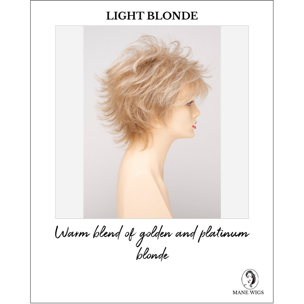 Aria By Envy in Light Blonde-Warm blend of golden and platinum blonde