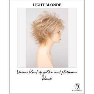 Aria By Envy in Light Blonde-Warm blend of golden and platinum blonde