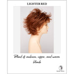 Load image into Gallery viewer, Aria By Envy in Lighter Red-Blend of auburn, copper, and warm blonde

