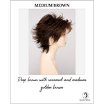 Load image into Gallery viewer, Aria By Envy in Medium Brown-Deep brown with caramel and medium golden brown
