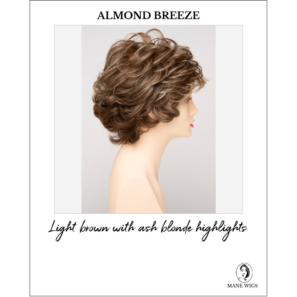Aubrey By Envy in Almond Breeze-Light brown with ash blonde highlights