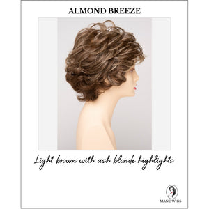 Aubrey By Envy in Almond Breeze-Light brown with ash blonde highlights