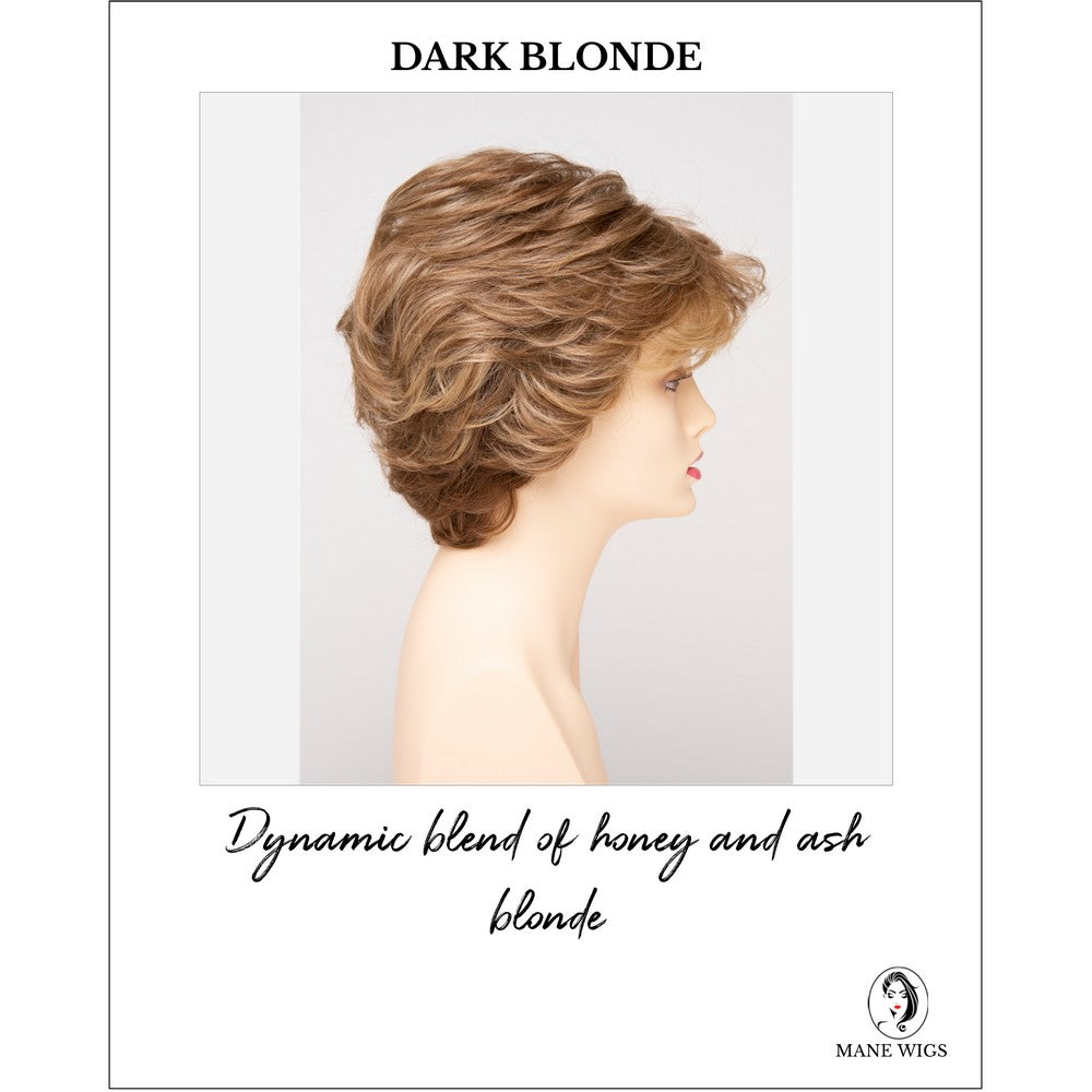 Aubrey By Envy in Dark Blonde-Dynamic blend of honey and ash blonde