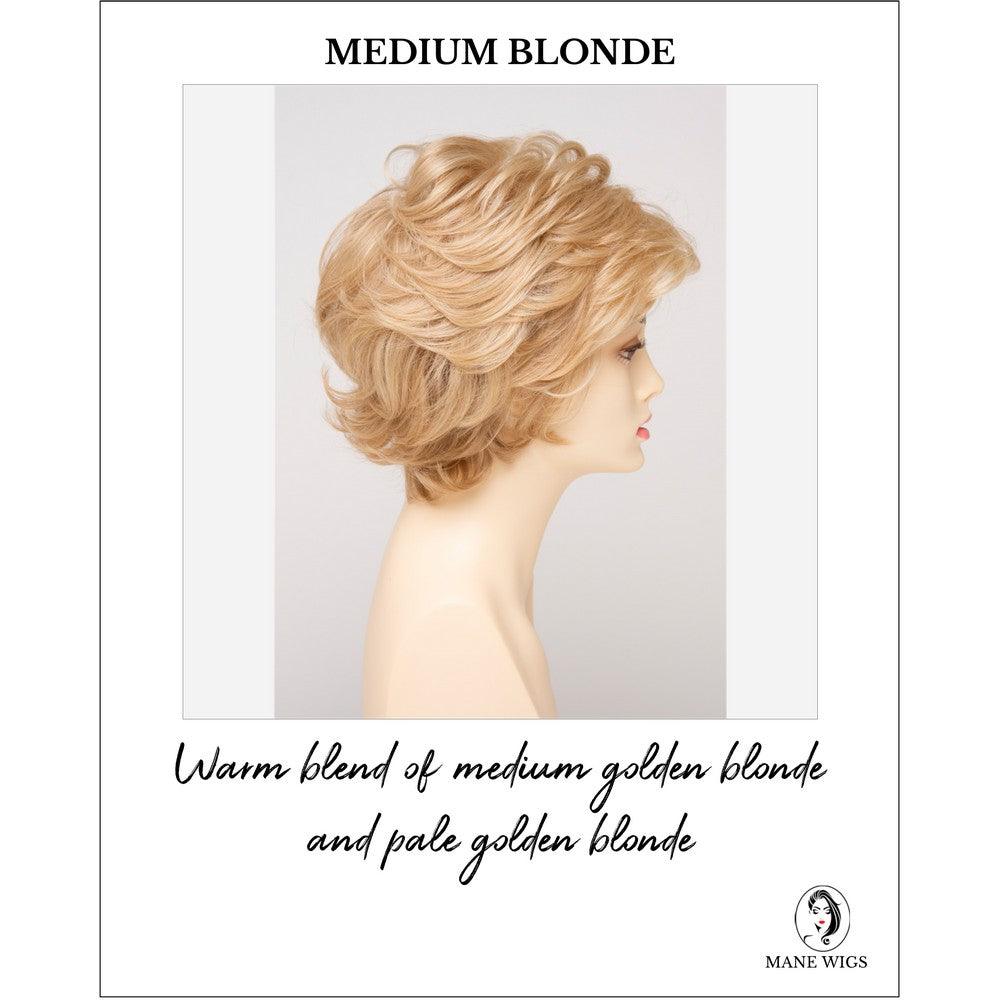 Aubrey By Envy in Medium Blonde-Warm blend of medium golden blonde and pale golden blonde