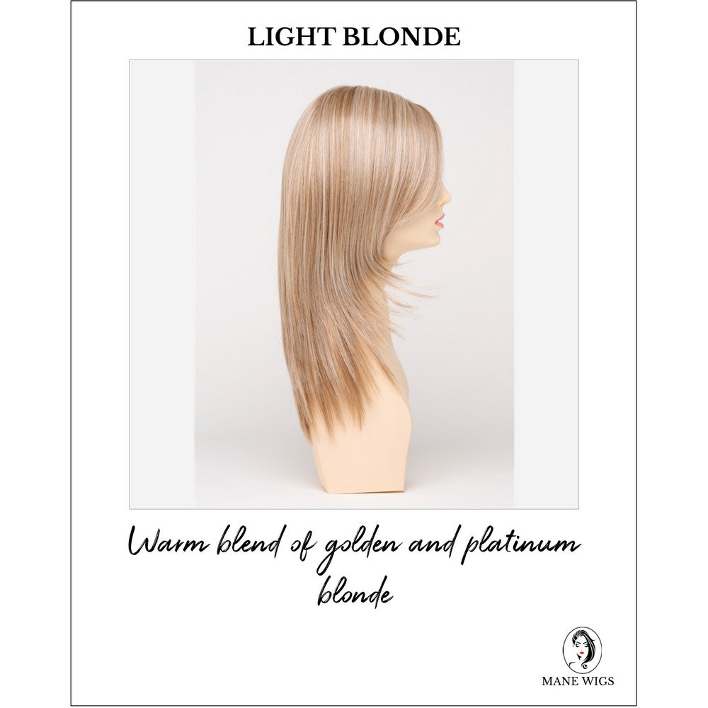 Ava By Envy in Light Blonde-Warm blend of golden and platinum blonde