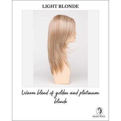 Ava By Envy in Light Blonde-Warm blend of golden and platinum blonde