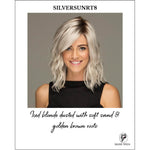Load image into Gallery viewer, SILVERSUNRT8-Iced blonde dusted with soft sand &amp; golden brown roots
