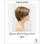 Load image into Gallery viewer, Billie wig by Envy in Dark Blonde-Dynamic blend of honey and ash blonde
