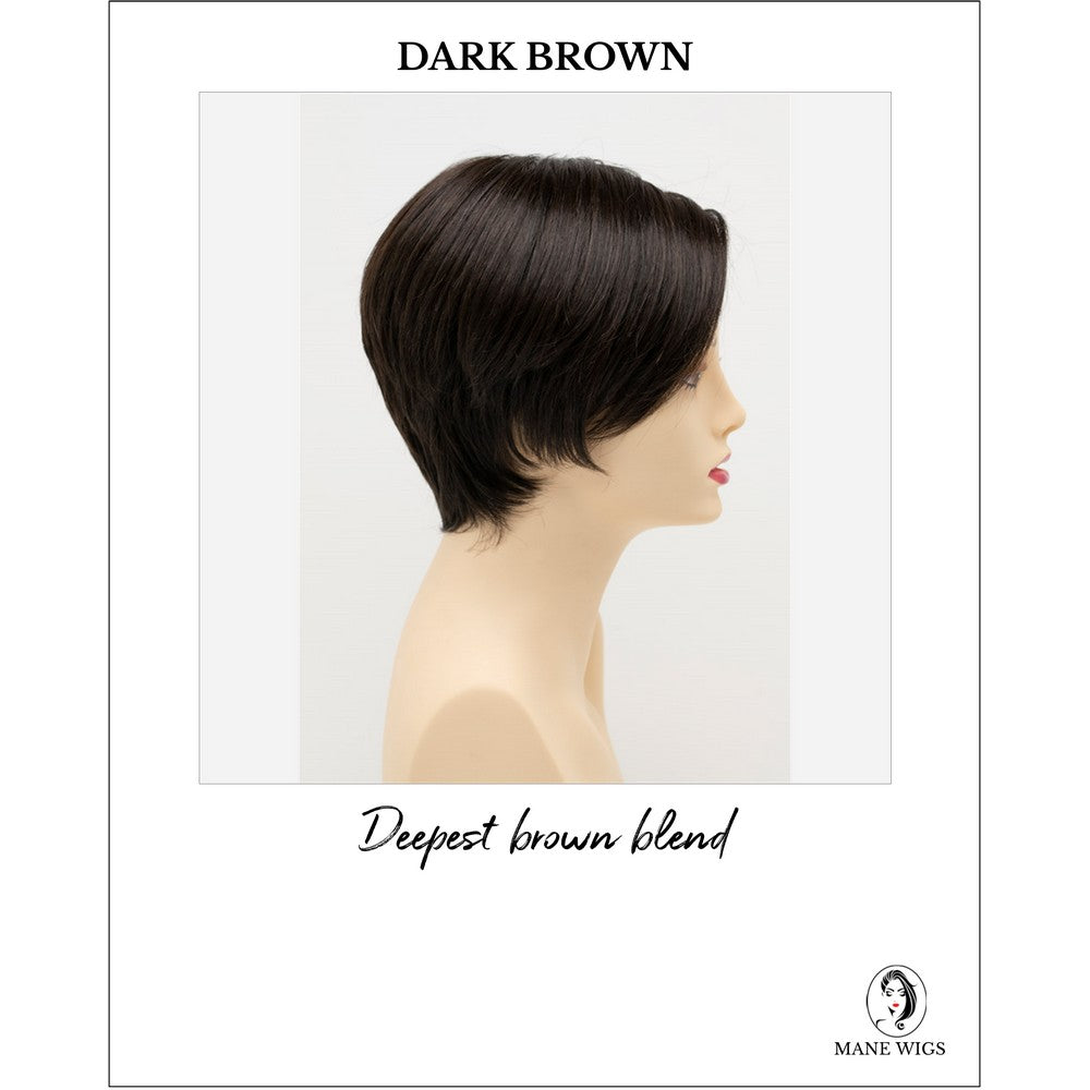 Billie wig by Envy in Dark Brown-Deepest brown blend