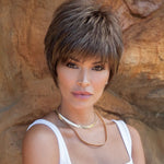 Load image into Gallery viewer, Billie by Noriko wig in Marble Brown-R Image 1

