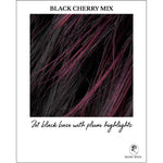 Load image into Gallery viewer, Black Cherry Mix-Jet black base with plum highlights
