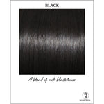 Load image into Gallery viewer, Black-A blend of rich black tones

