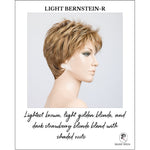 Load image into Gallery viewer, Bliss by Ellen Wille in Light Bernstein-R-Lightest brown, light golden blonde, and dark strawberry blonde blend with shaded roots
