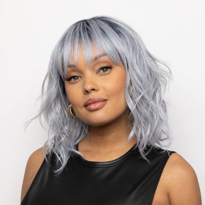 Breezy Wavez by Rene of Paris in Frozen Sapphire Image 4