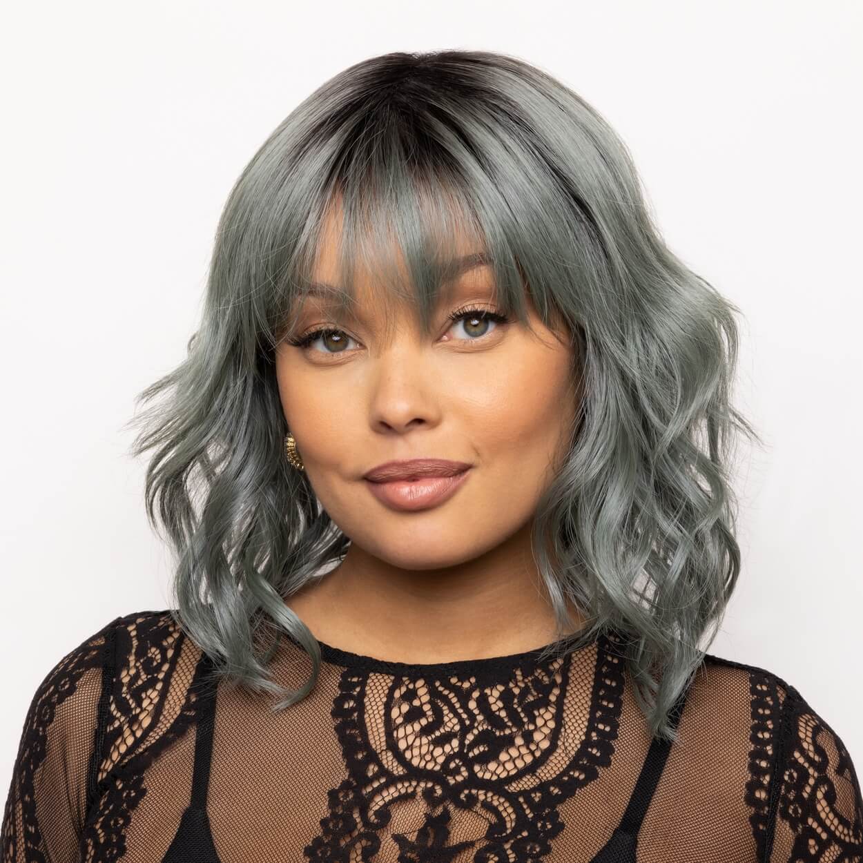 Breezy Wavez by Rene of Paris in Smoky Forest Image 3