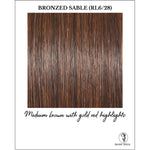 Load image into Gallery viewer, Bronzed Sable (RL6/28)-Medium brown with gold red highlights
