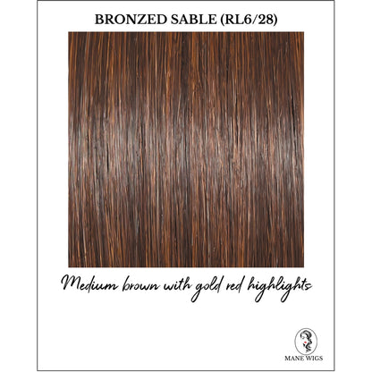 Bronzed Sable (RL6/28)-Medium brown with gold red highlights