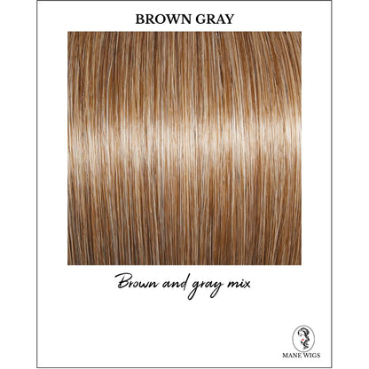 Brown Gray-Brown and gray mix