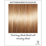 Load image into Gallery viewer, Buttered Biscuit (GL16/27)-Dark honey blonde blended with strawberry blonde
